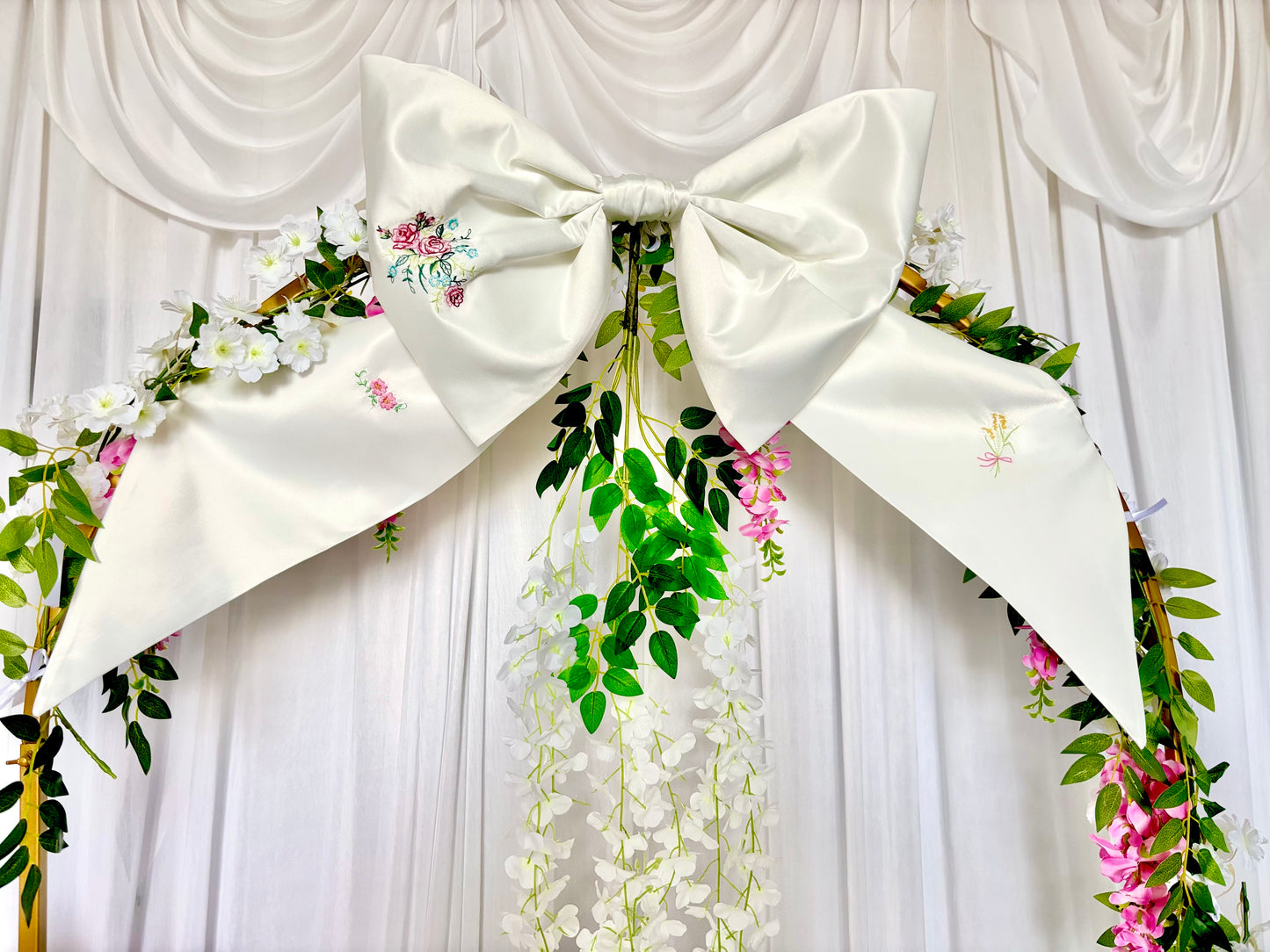 Embroidered Bow