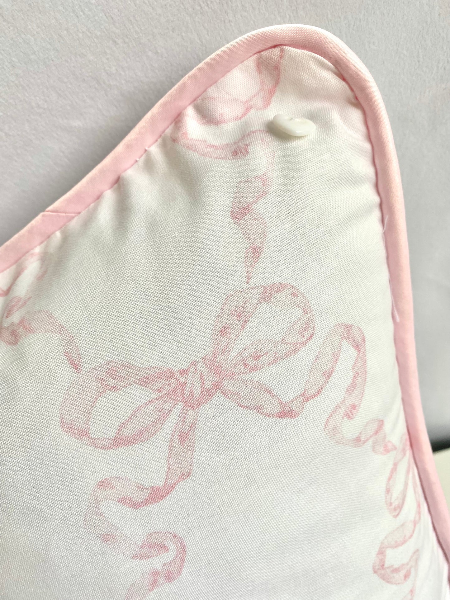 Satin Bow Cushion