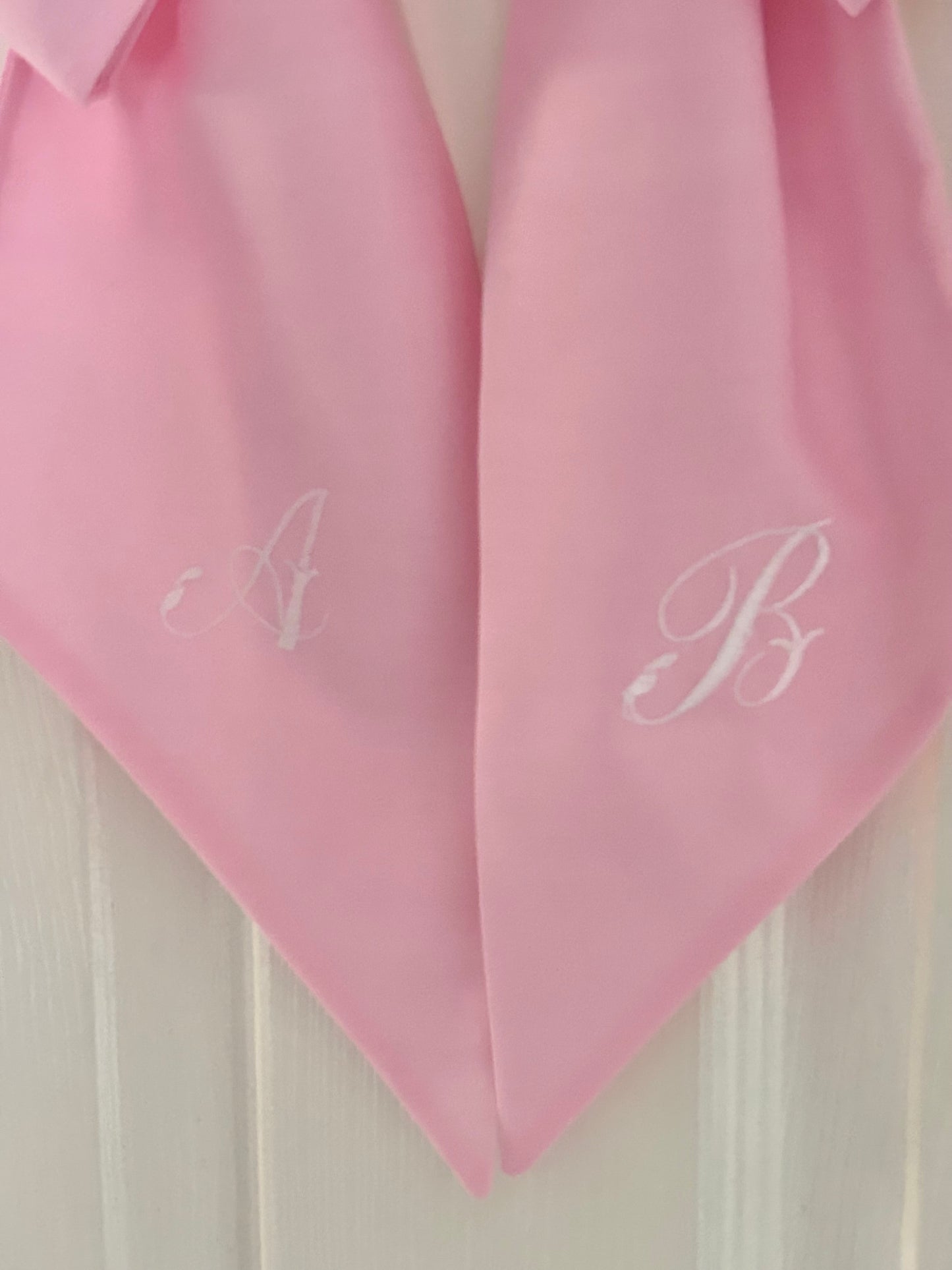 Personalised Versatile Handmade Decorative Bow – Cotton Fabric Door & Wall Décor