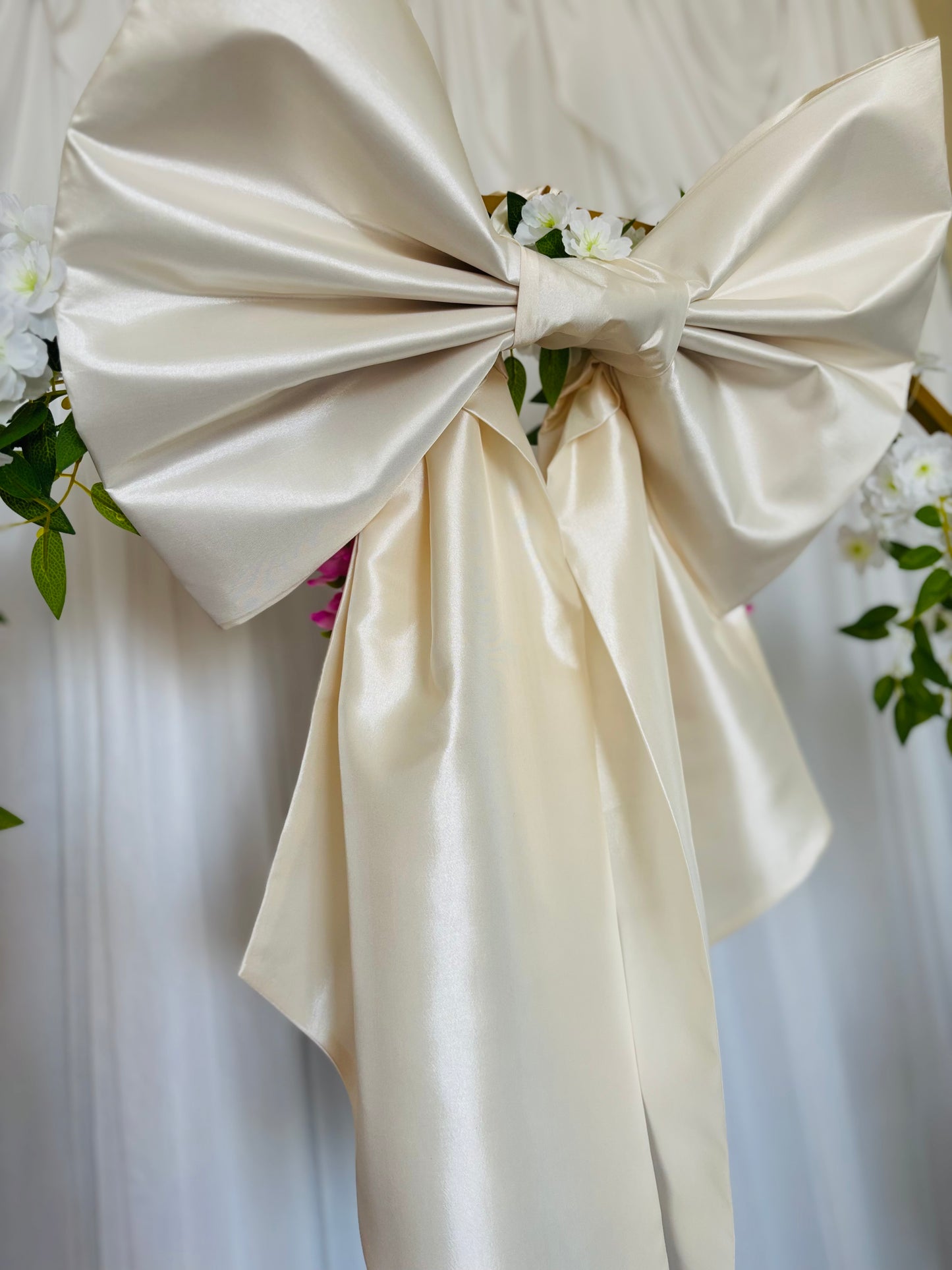 Taffeta Large Bow