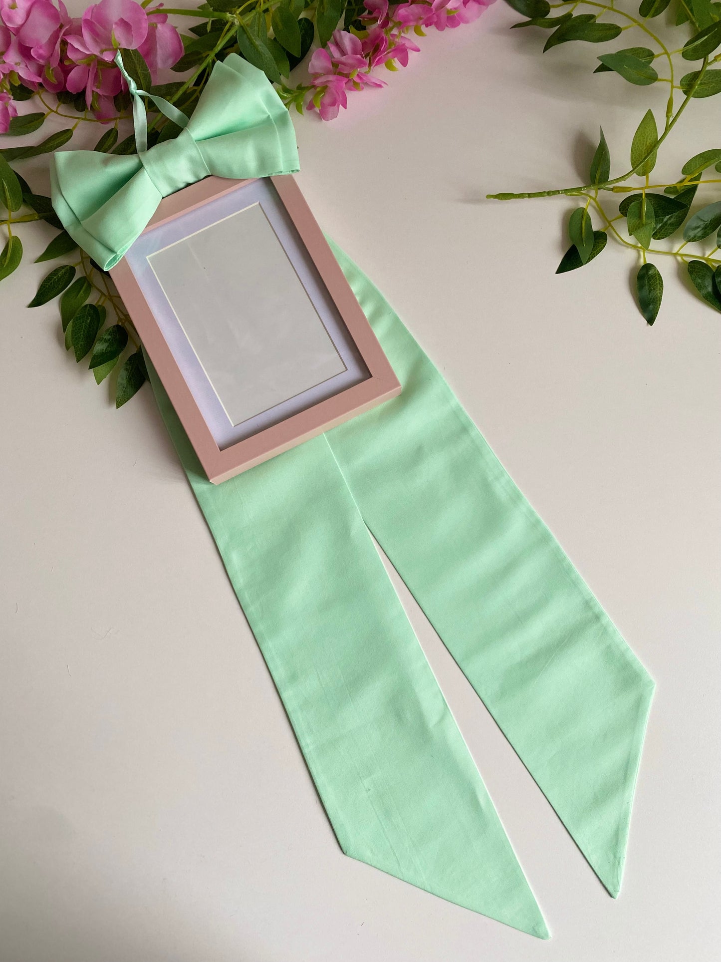 Picture Bow Mint Green