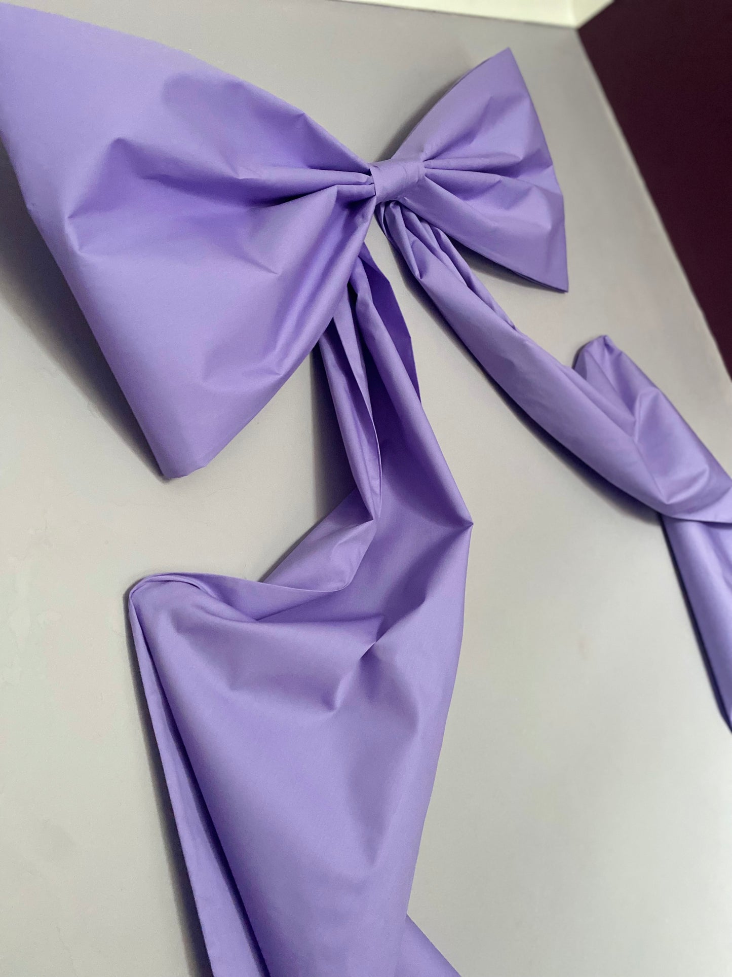 Lilac Wall Bow