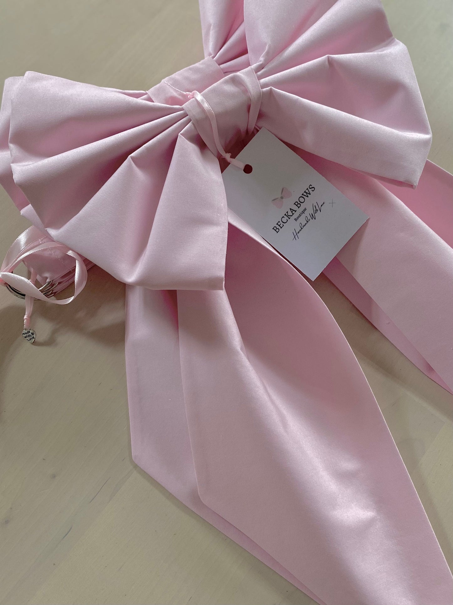 Beautiful Large Decorative Cot Bow/ Curtain Tieback.
