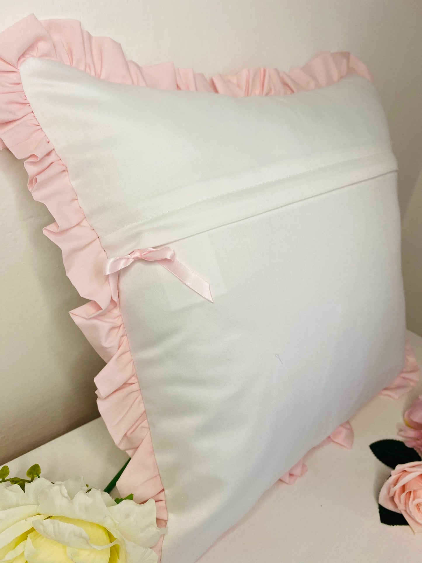 Ruffle Edged Cushion