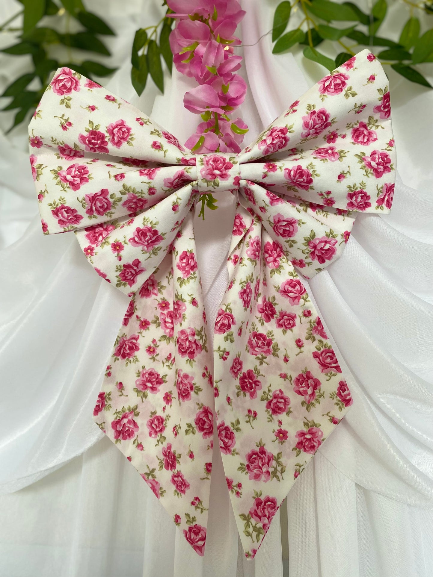 Rose Hair Bow