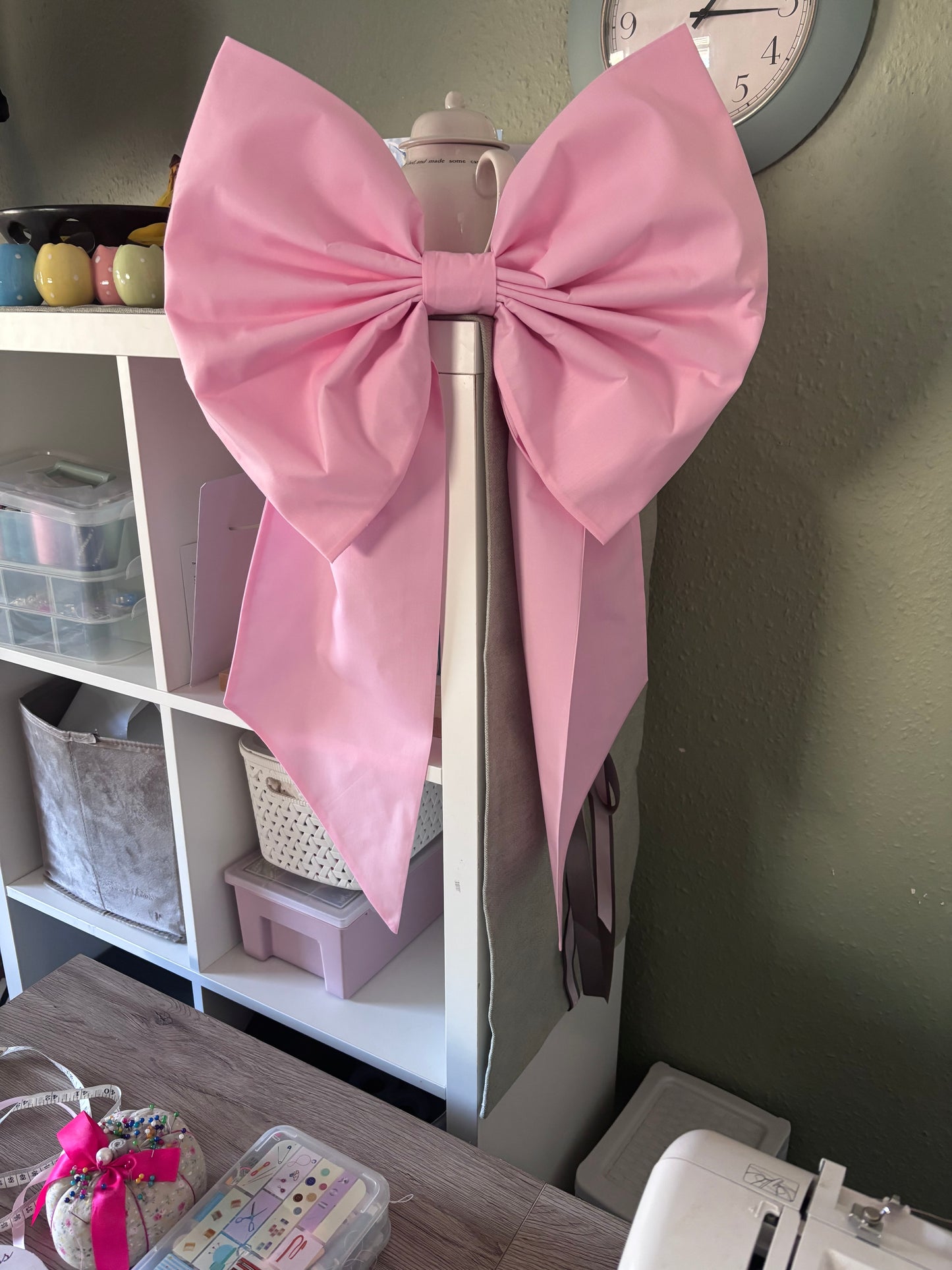 Large Bow Curtain TieBacks