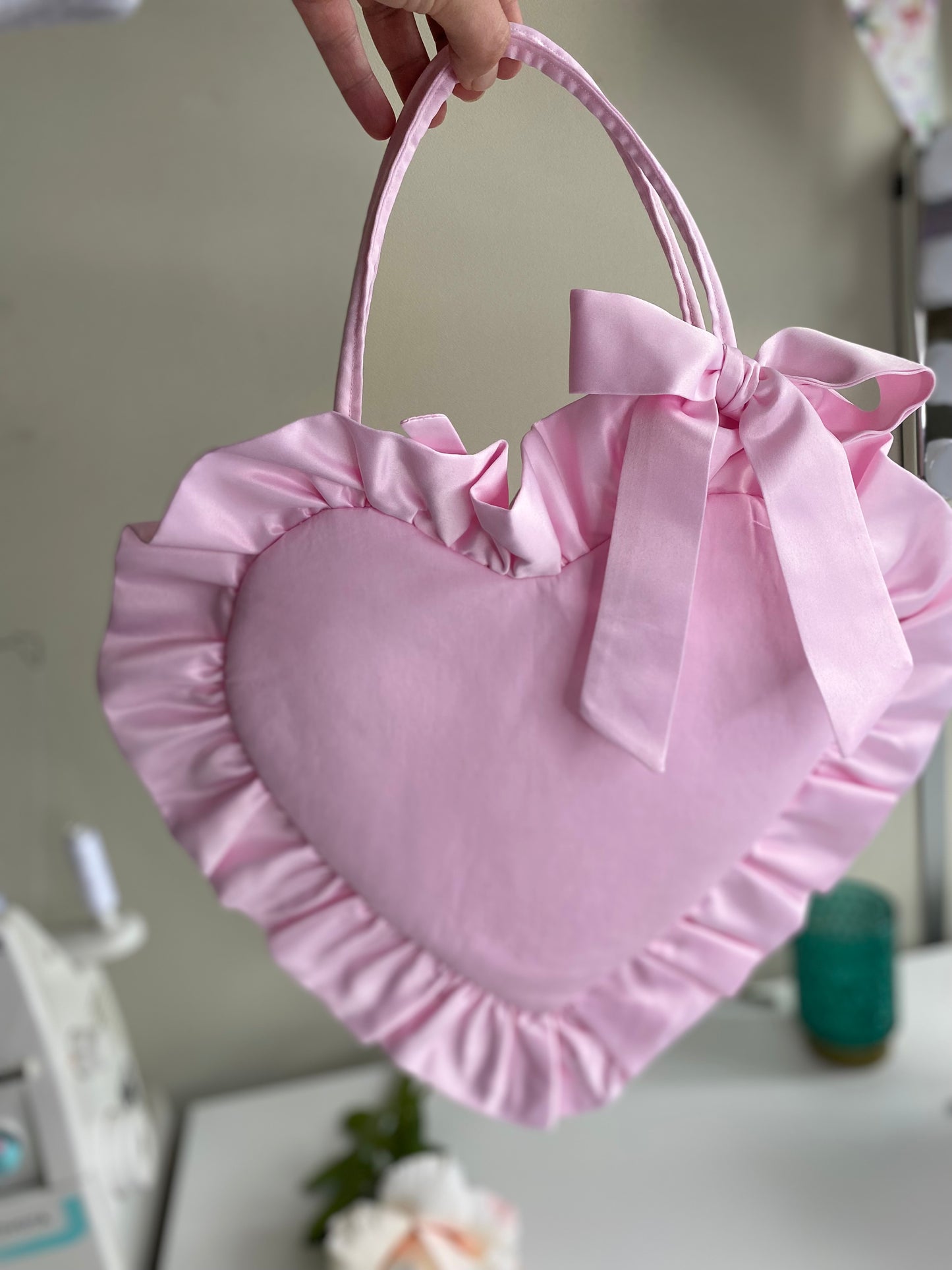 Heart Bow Handbag