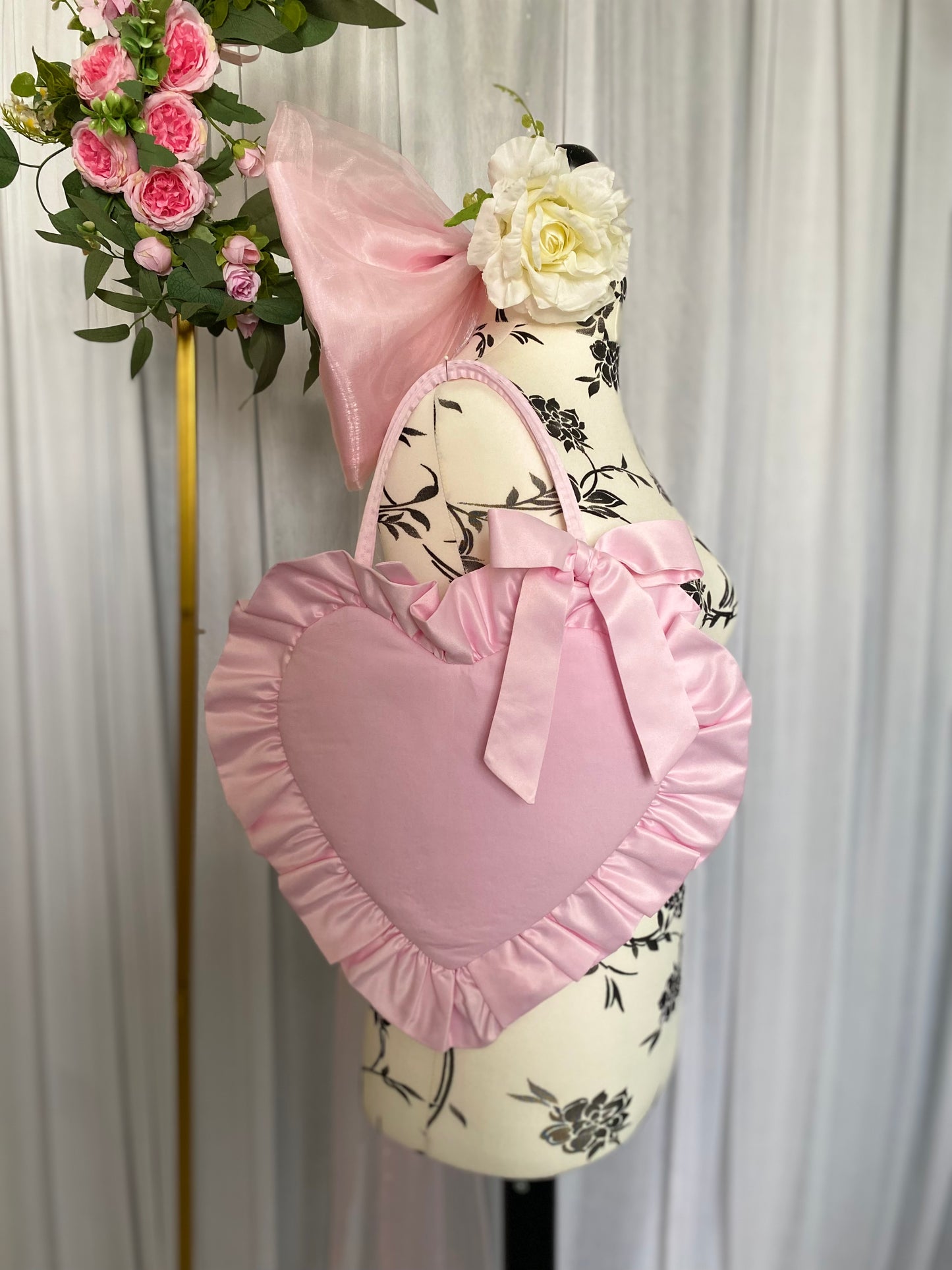 Heart Bow Handbag