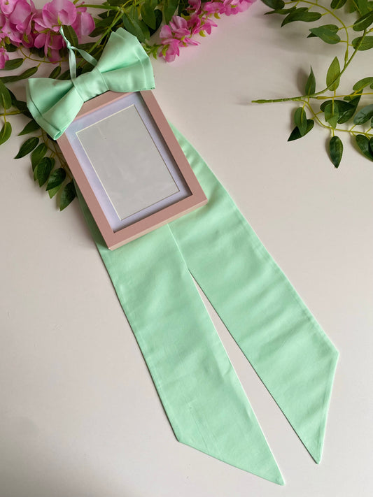 Picture Bow Mint Green