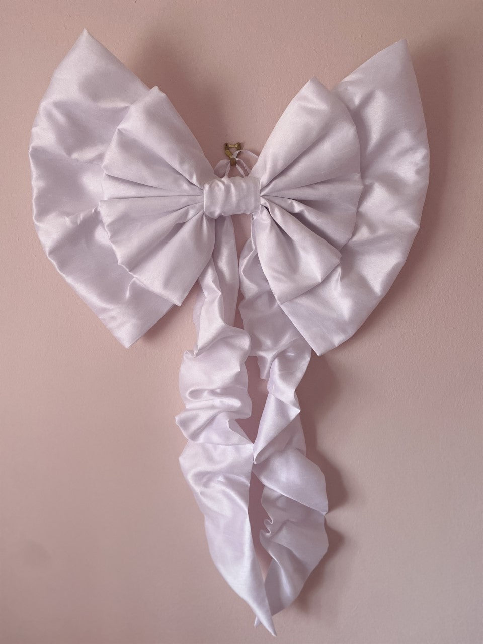 Large White Christmas Bow