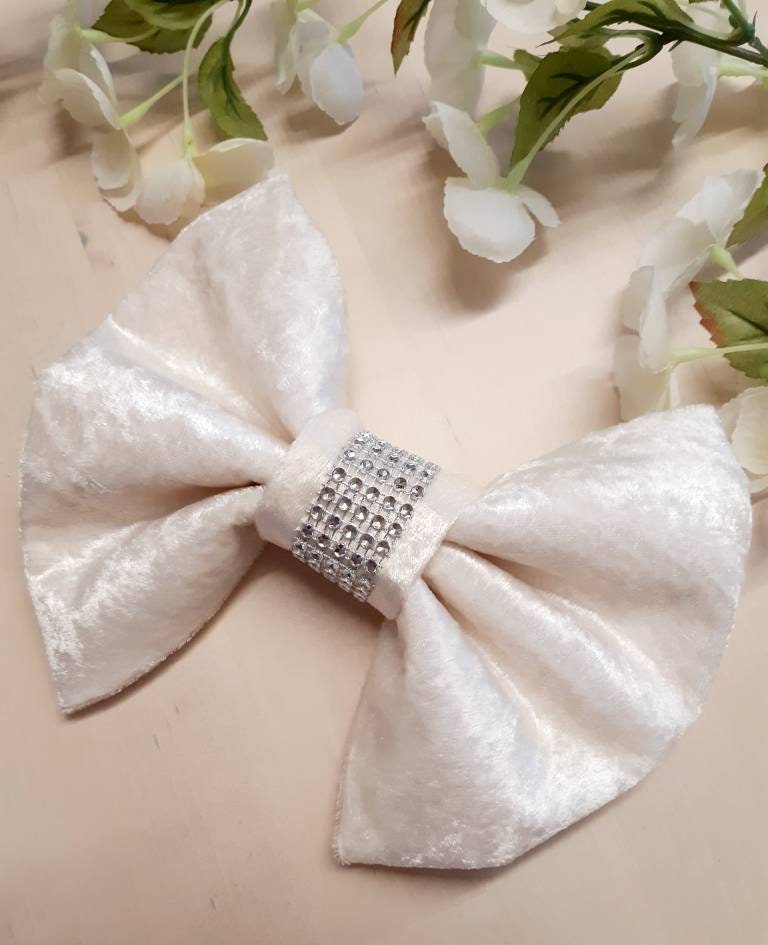 Velvet Pram Bow