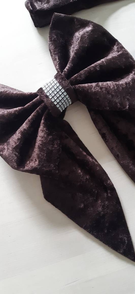 Bow Curtain Tie Back Set