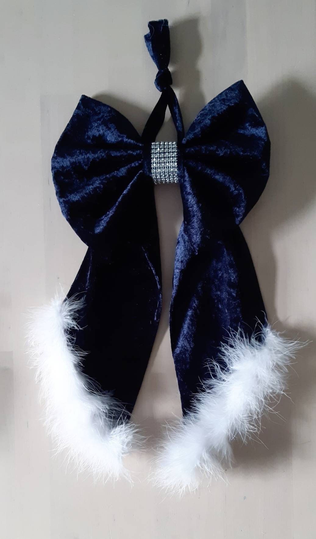 Velvet Christmas Bow