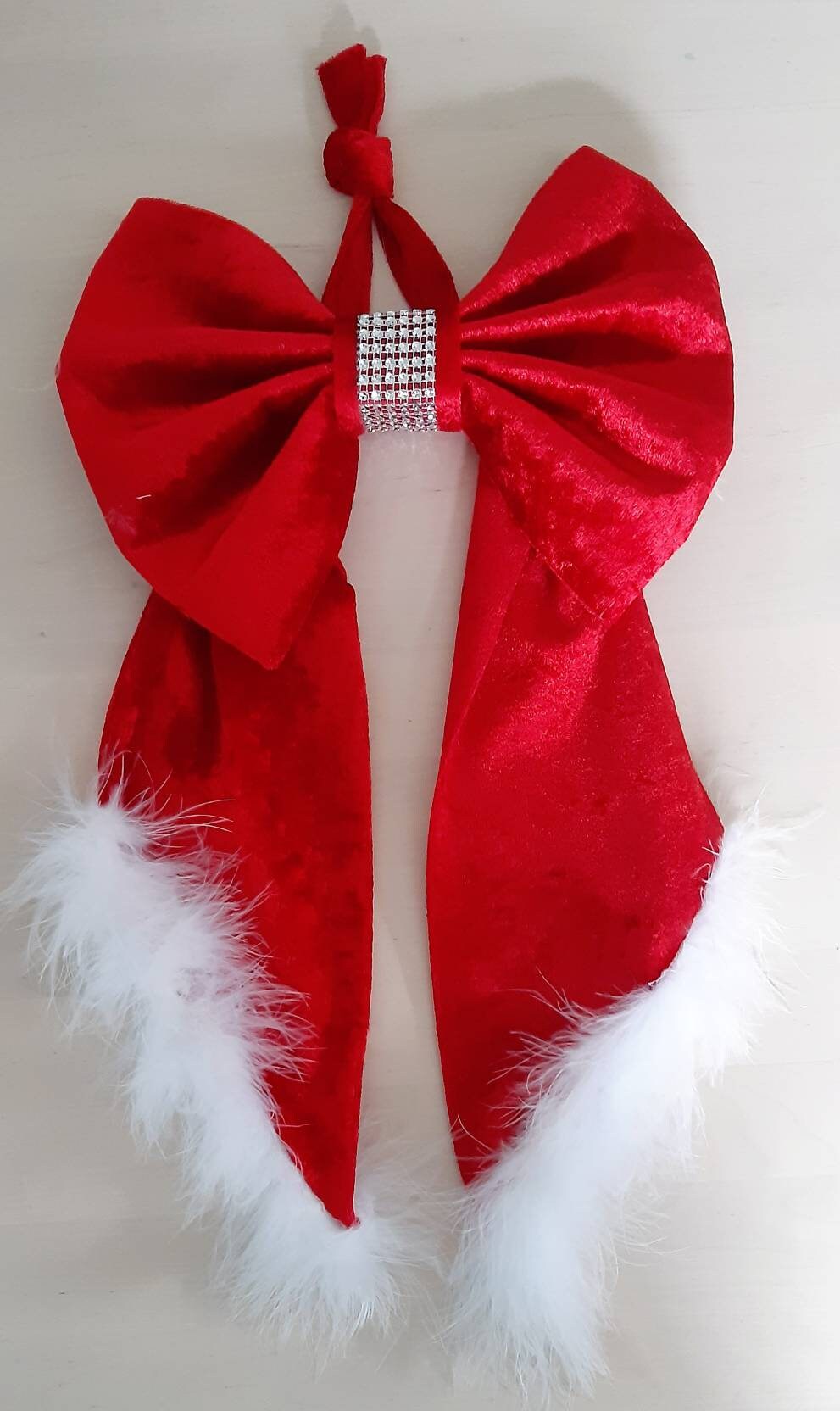 Velvet Christmas Bow