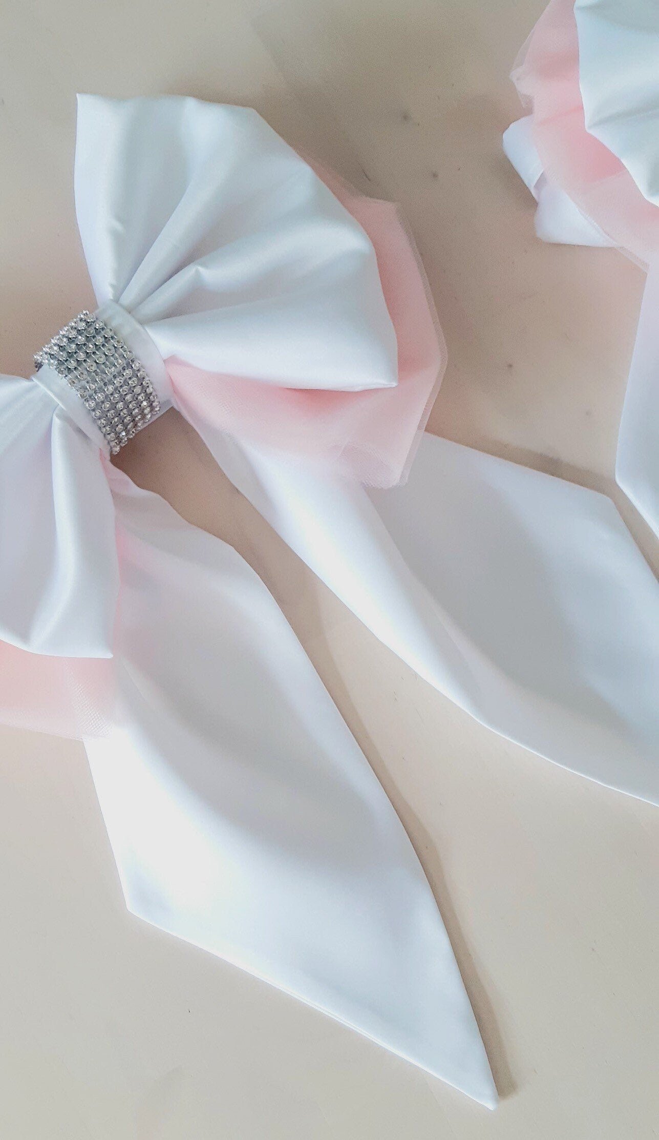 Beautiful TuTu Bow Curtain Tie Back Set