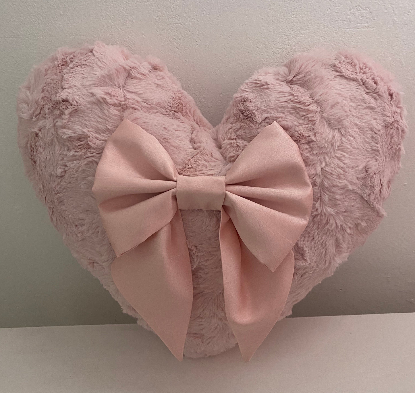 Beautiful Decorative Heart Bow Cushion