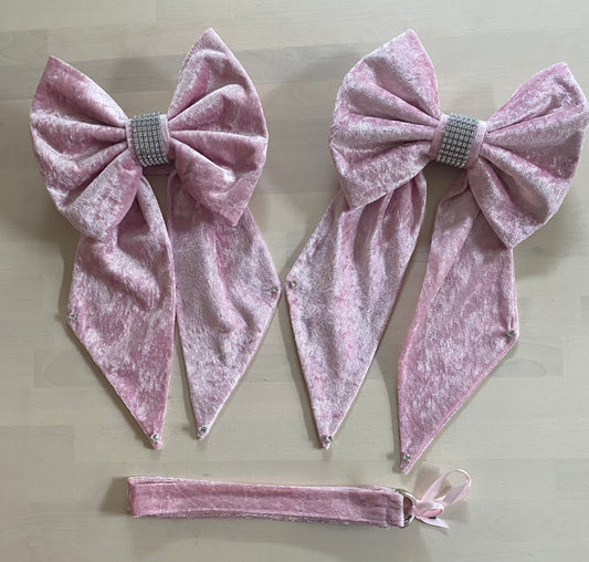 Bow Curtain Tie Back Set