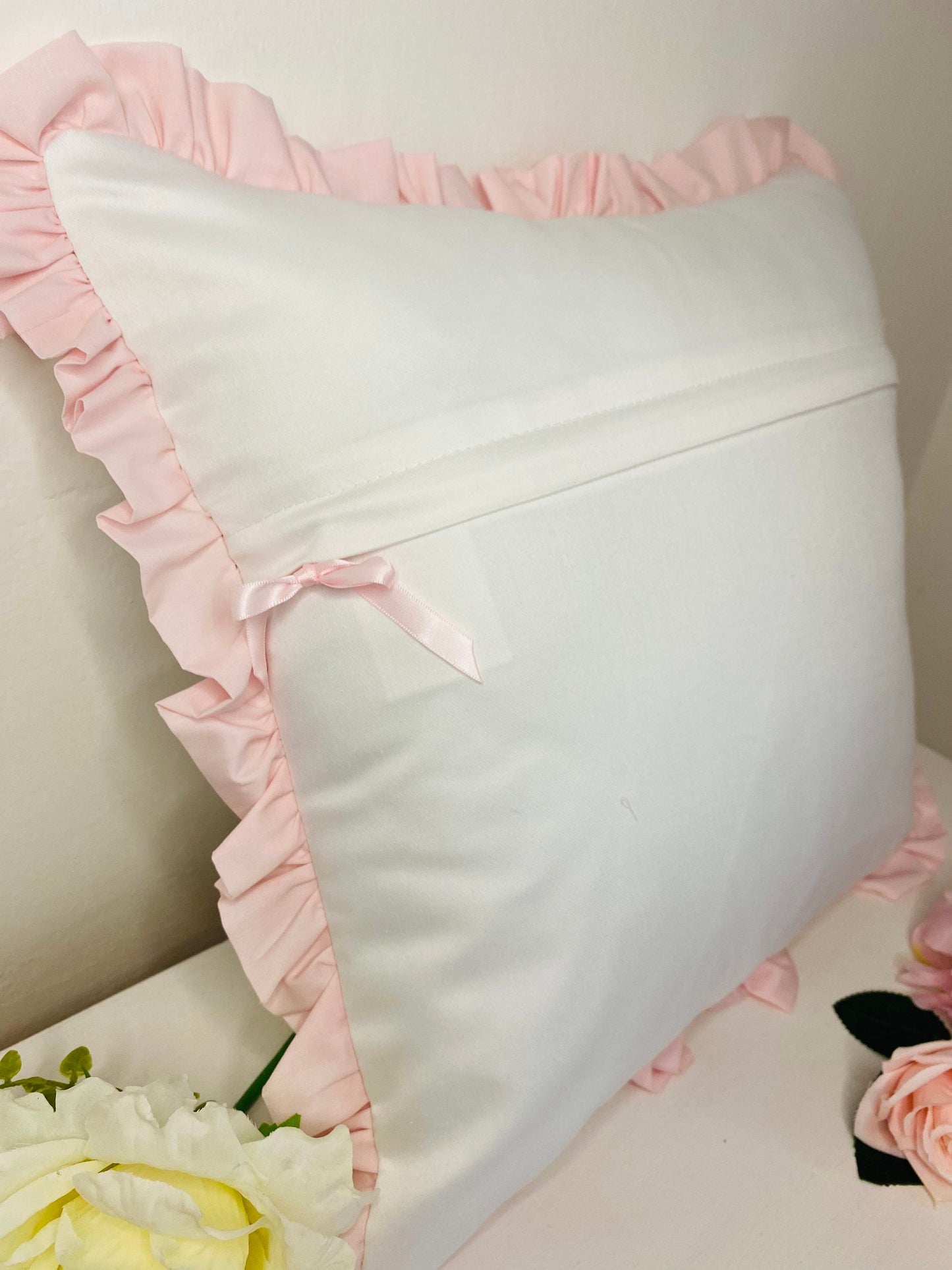 Ruffle Edged Cushion