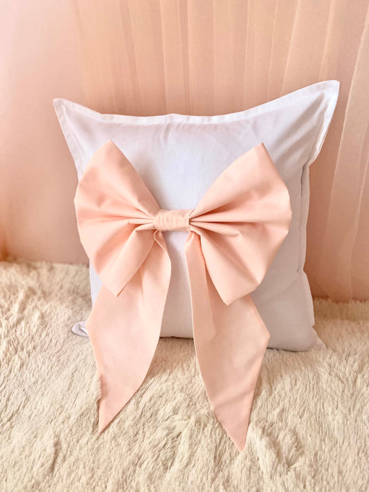 Cotton Bow Cushion