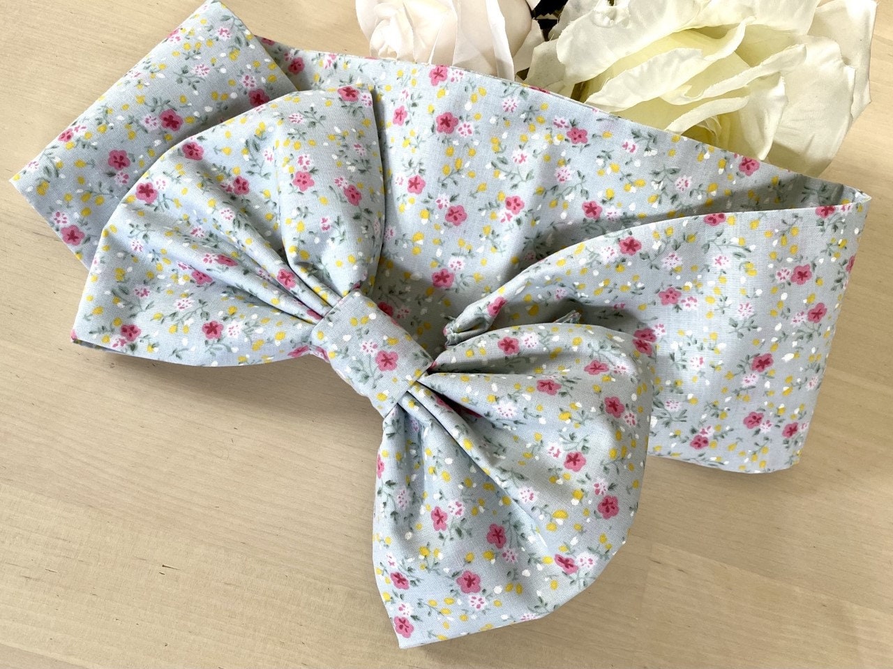 Floral Bow headband