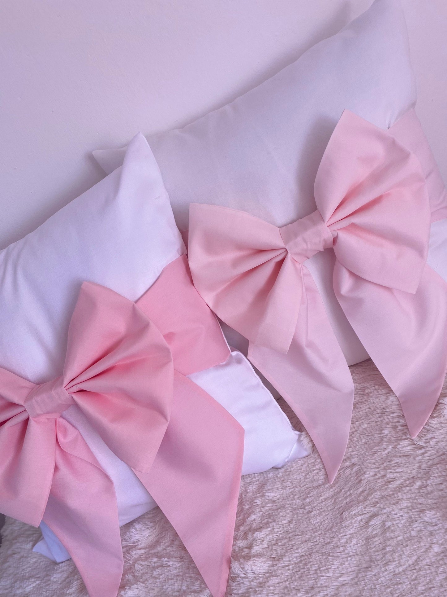 Cotton Bow Cushion