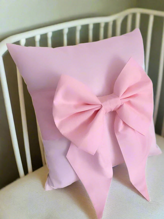 Cotton Bow Cushion