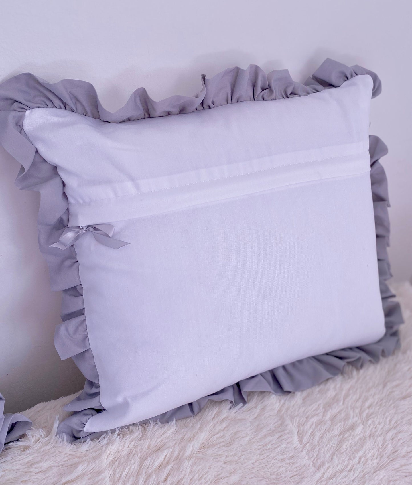 Ruffle Edged Cushion