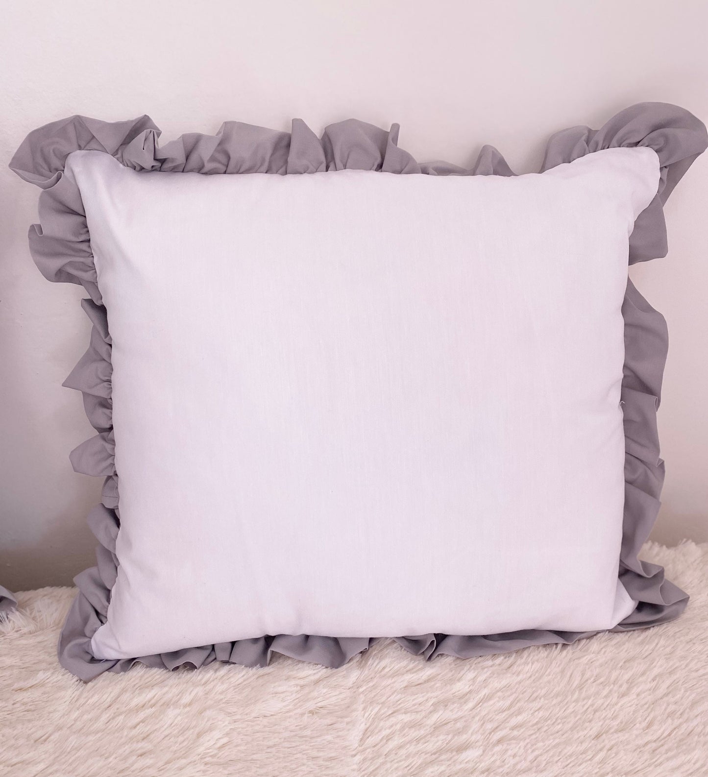 Ruffle Edged Cushion