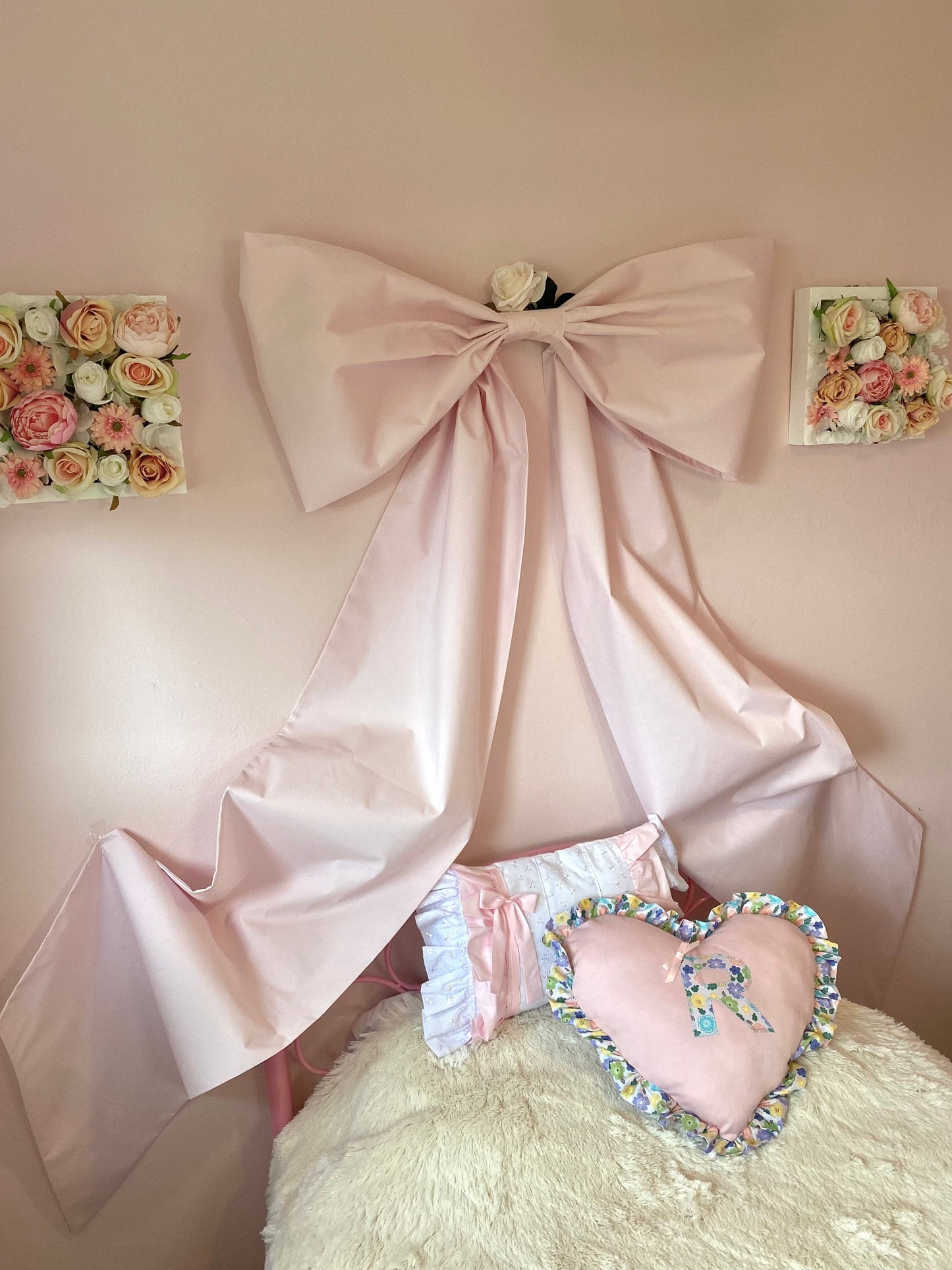 Pink Wall Bow