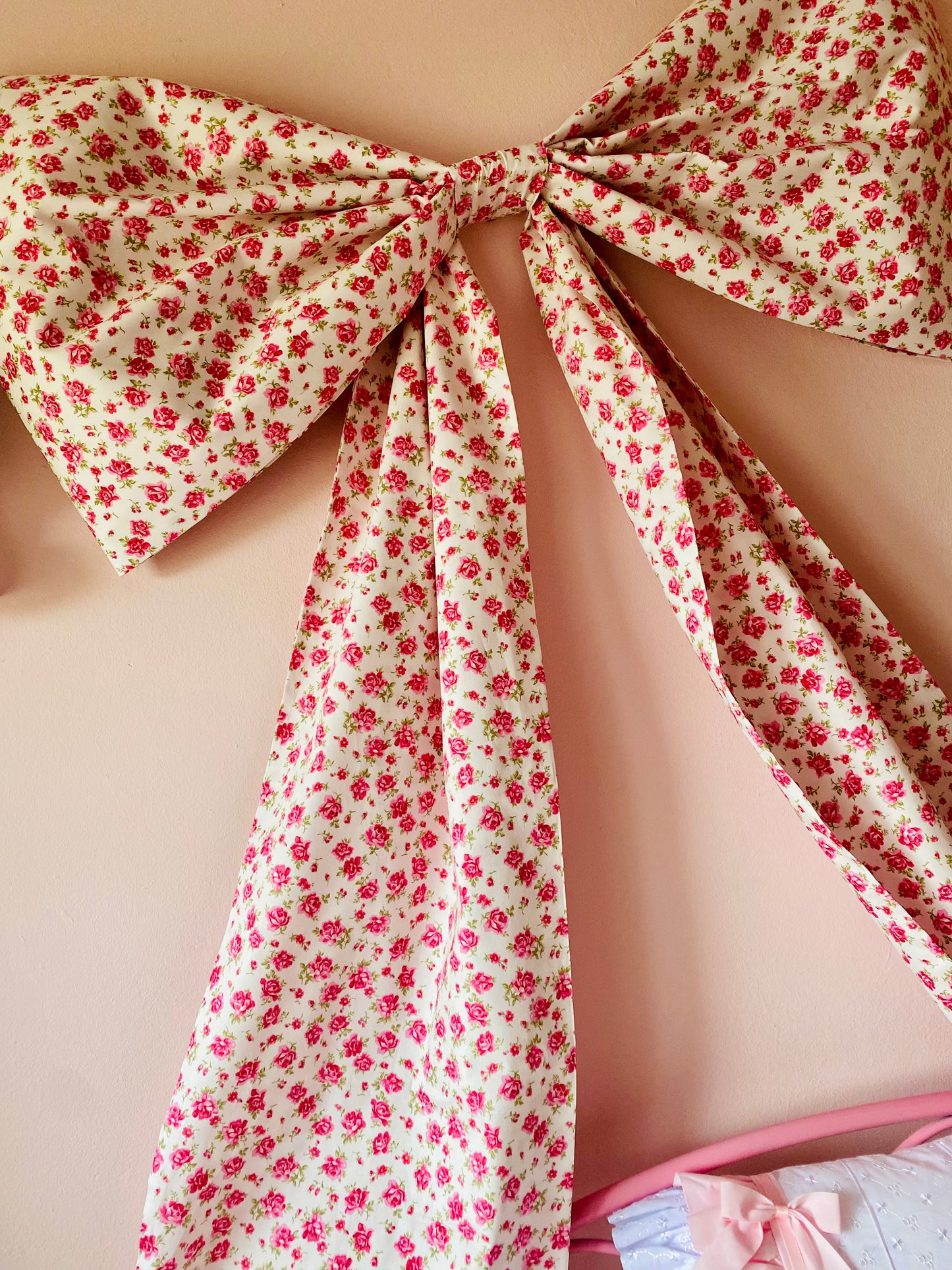 Floral Wall Bow