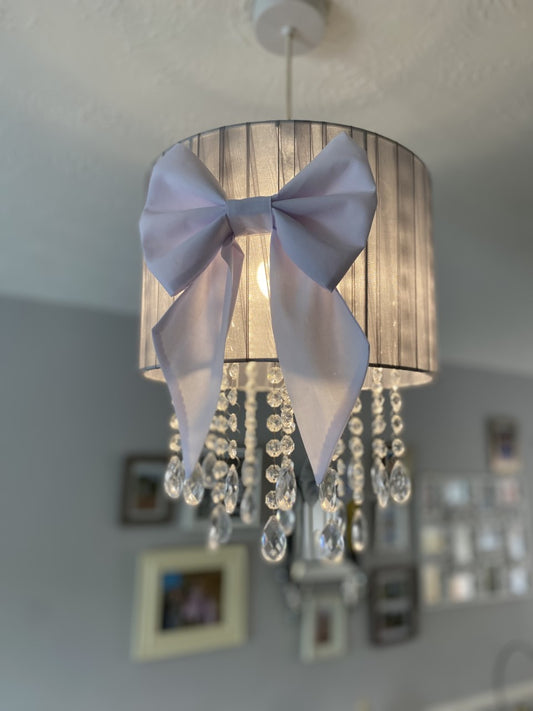 Cotton Lampshade Bow